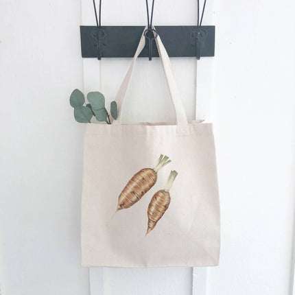 Assorted Artichoke & Carrot Designs - Canvas Tote Bags