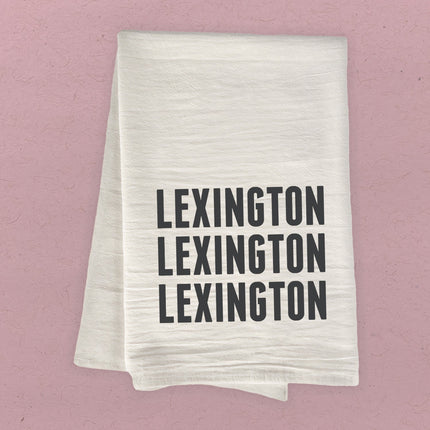 Simple Repeats - Custom Cotton Tea Towel