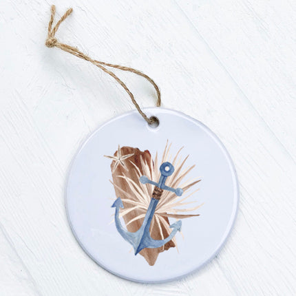 Driftwood Anchor - Ornament