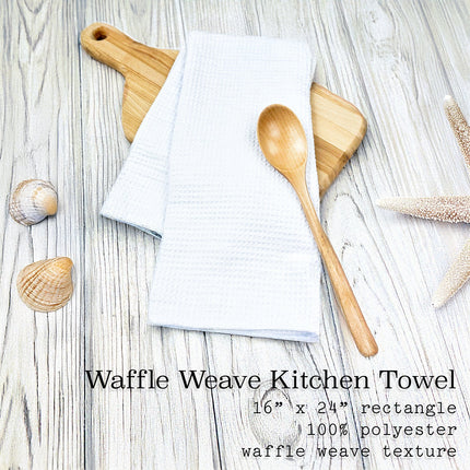 Nautical Stripes - Custom Waffle Weave Towel