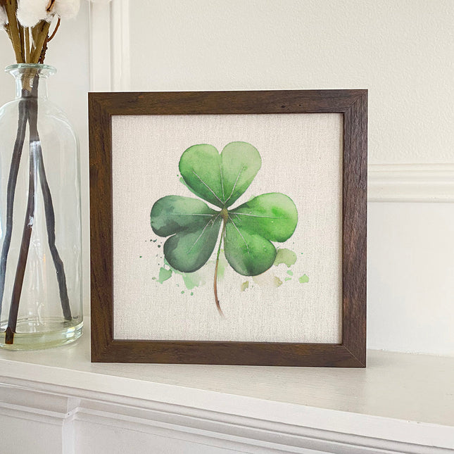 Shamrock - Framed Sign