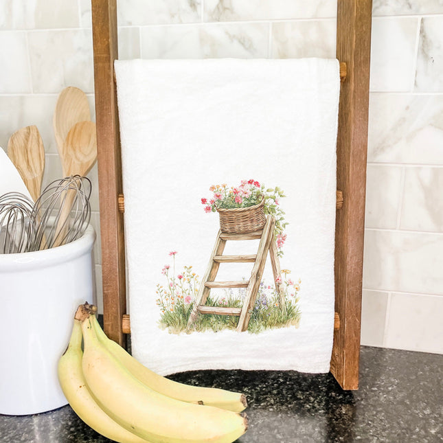 Spring Wildflower Picking - Cotton Tea Towel