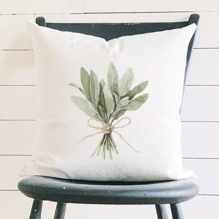 Bundle of Sage - Customizable Square Canvas Pillow