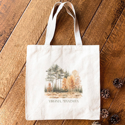 Tall Tree Forest - Custom Canvas Tote Bag