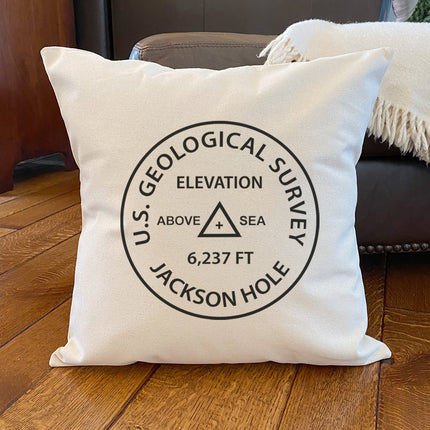 U.S. Geological Survey - Custom Square Canvas Pillow