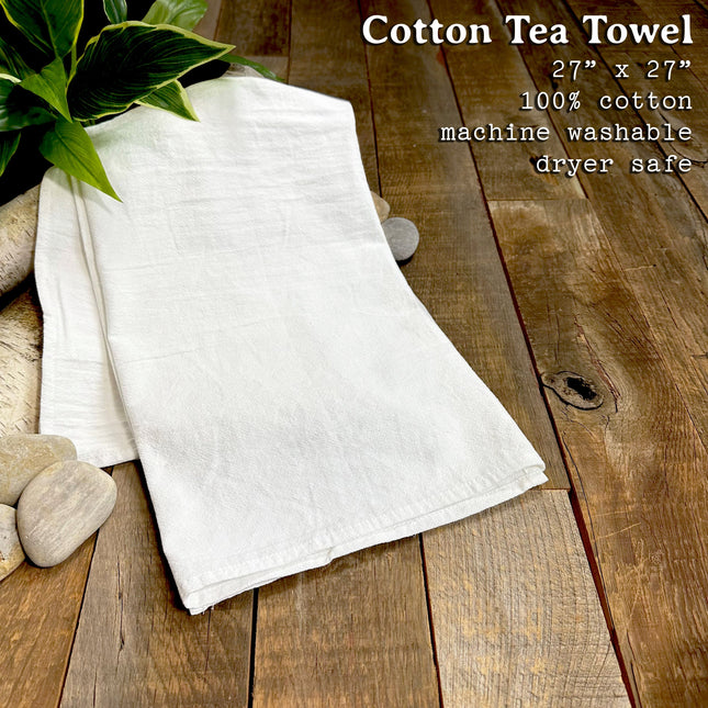 Fall Leaves - Custom Cotton Tea Towel