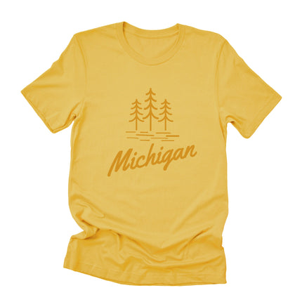 State with Trees - Custom T-Shirt