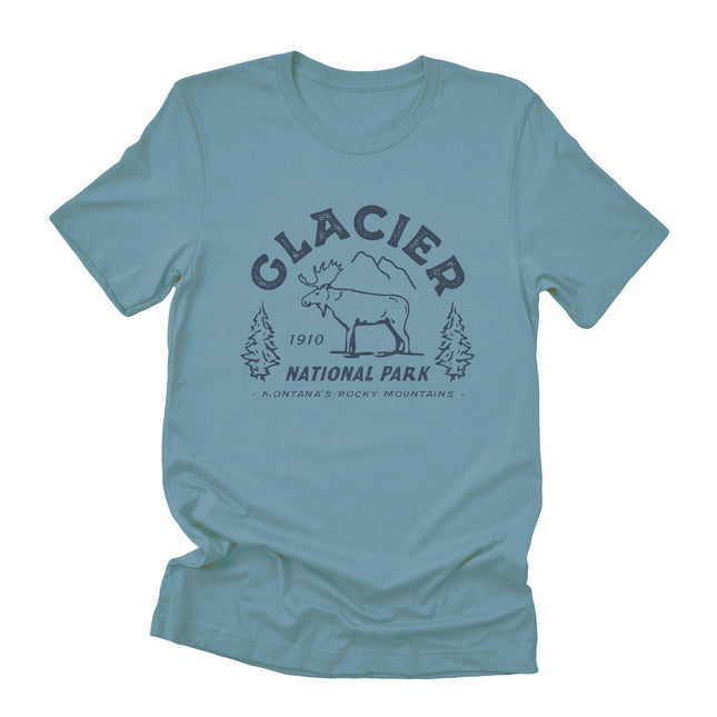 Glacier National Park - Duo-Tone T-Shirt