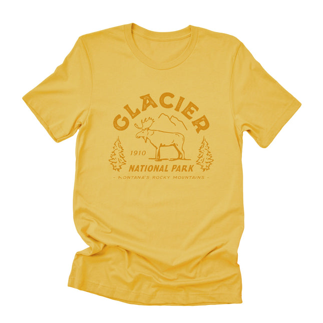 Glacier National Park - Duo-Tone T-Shirt