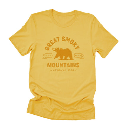 Smoky Mountains National Park - Duo-Tone T-Shirt
