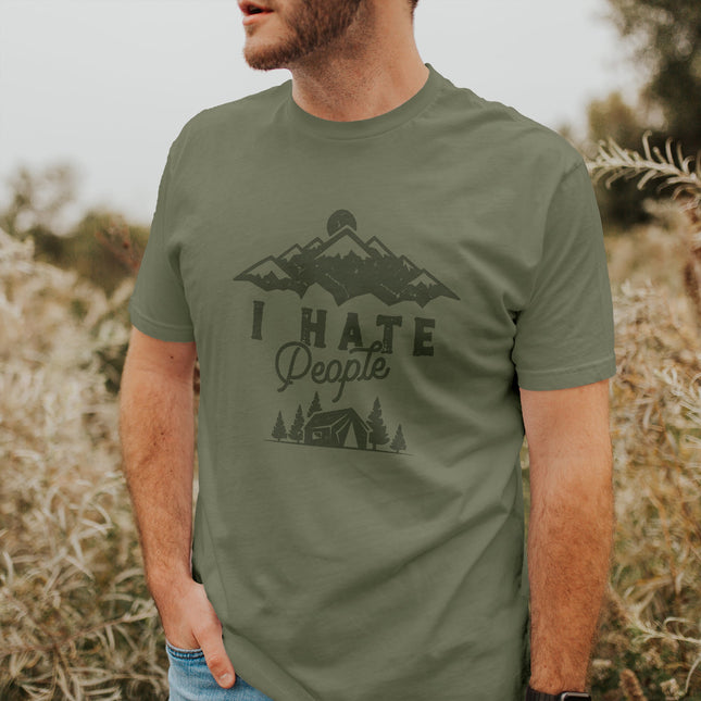 I Hate People - Duo-Tone T-Shirt