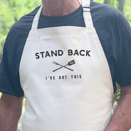 Dad's Stand Back I've Got This - Men's Apron