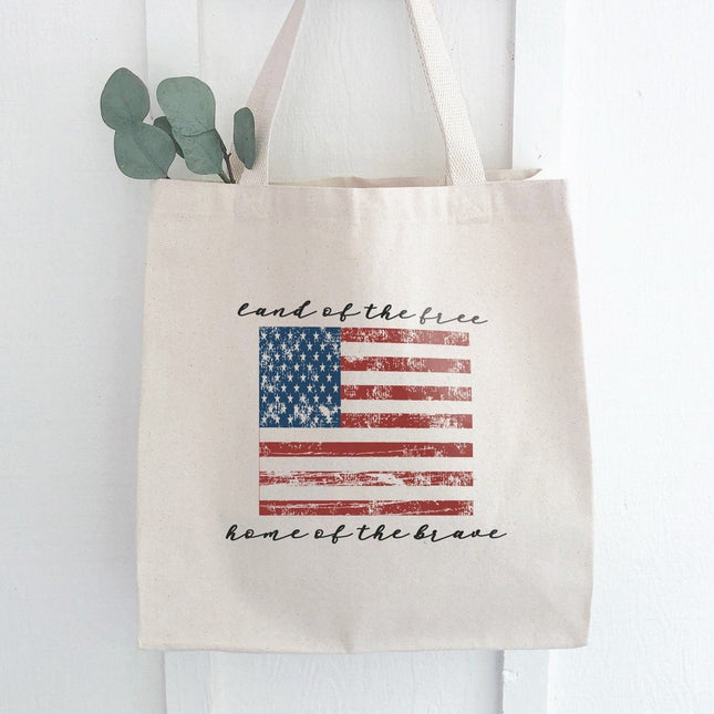 American Flag - Canvas Tote Bag