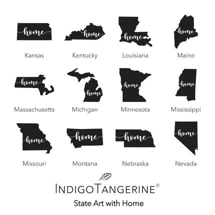 State Art (Home) - Custom Ornament