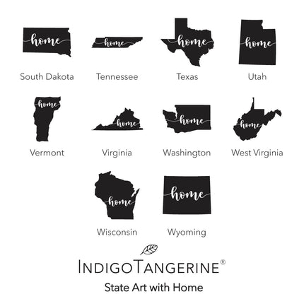 State Art (Home) - Custom Ornament