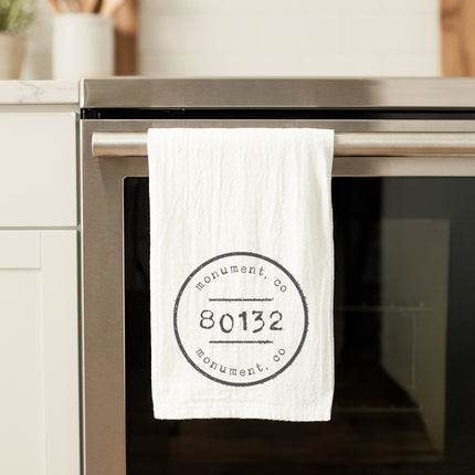 Postmark Stamp - Custom Cotton Tea Towel