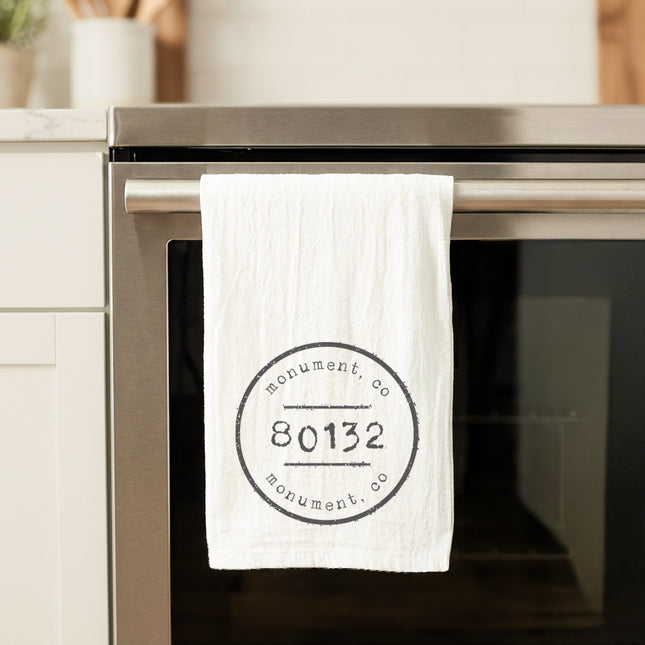 Postmark Stamp - Custom Cotton Tea Towel