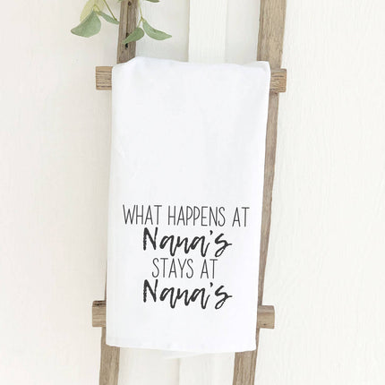 What Happens at Nana's - Cotton Tea Towel