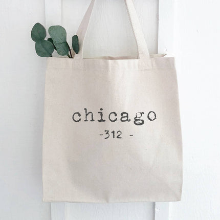 Area Code - Custom Canvas Tote Bag