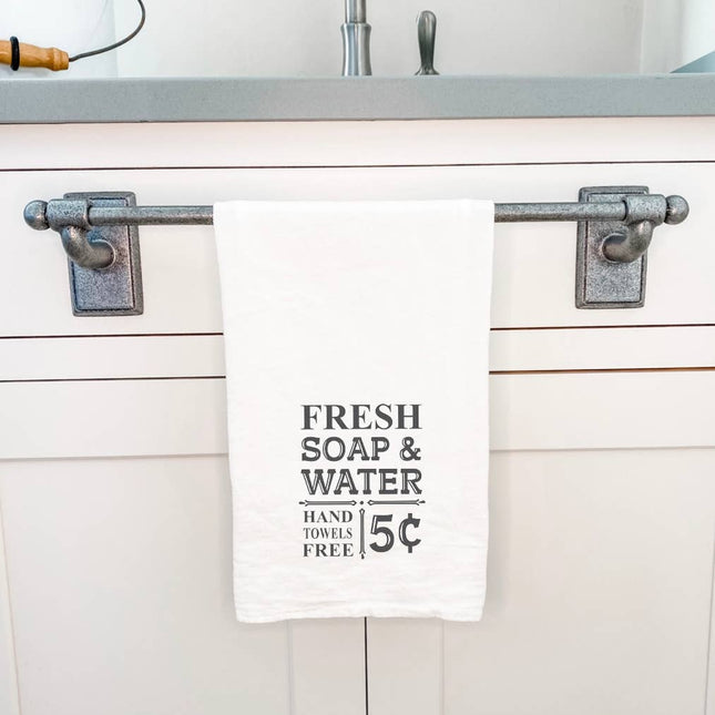 Soap and Water - Cotton Tea Towel