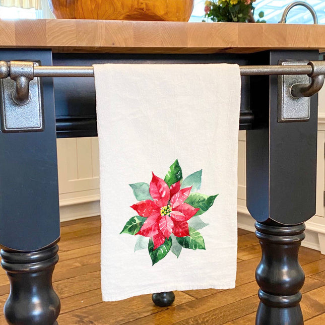 Poinsettia - Cotton Tea Towel