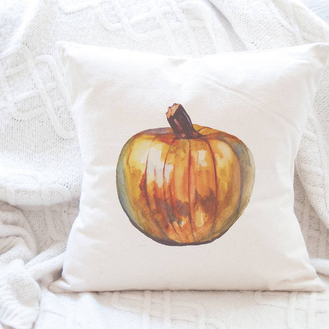 Pumpkin - Square Canvas Pillow