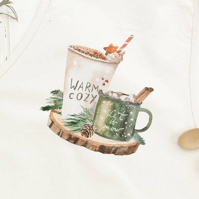 Warm Drinks - Women's Apron