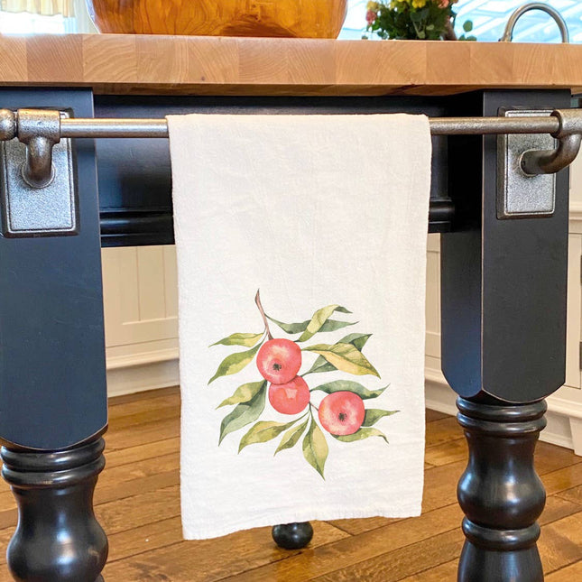 Apples on a Branch - Cotton Tea Towel