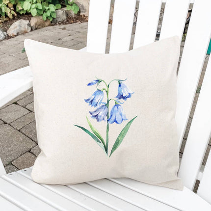 Bluebells - Square Canvas Pillow