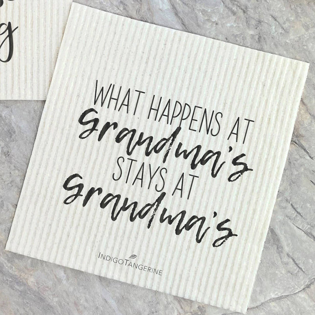 What Happens at Grandma's, Frosting 2 pk - Swedish Dish Cloth