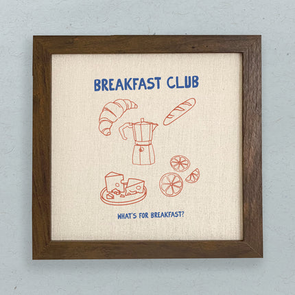 Breakfast Club - Framed Sign