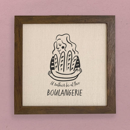 Boulangerie - Framed Sign