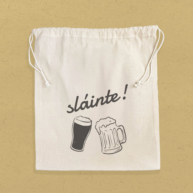 Slainte - Cotton Cinch Bag