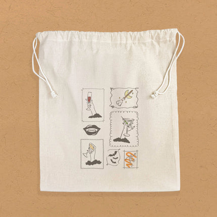 Ghouls Stamps - Halloween Candy Cinch Bag