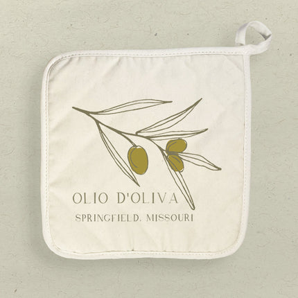 Olio d'Oliva City State - Custom Cotton Pot Holder