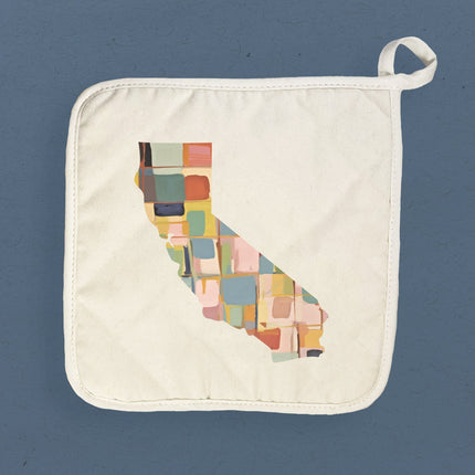 Abstract Painted States - Custom Cotton Pot Holder
