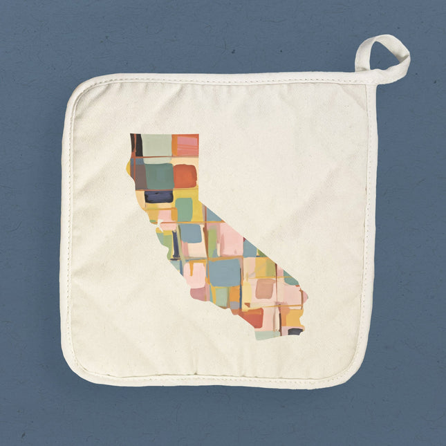 Abstract Painted States - Custom Cotton Pot Holder