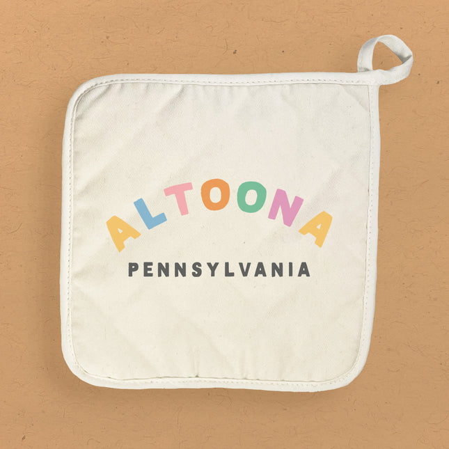 Colorful City/State - Custom Cotton Pot Holder