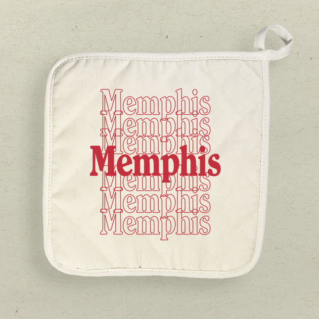 Retro Repeats - Custom Cotton Pot Holder