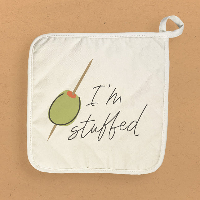 I'm Stuffed - Cotton Pot Holder