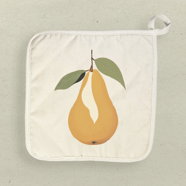 Pear - Customizable Cotton Pot Holder