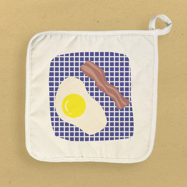 Eggs and Bacon - Customizable Cotton Pot Holder