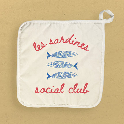 Sardine Social Club - Cotton Pot Holder