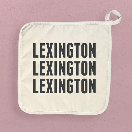 Simple Repeats - Custom Cotton Pot Holder