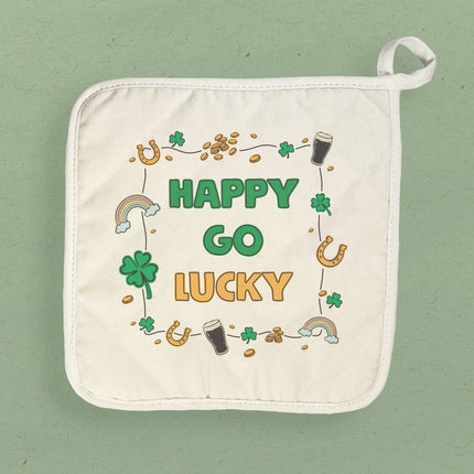 Happy Go Lucky - Cotton Pot Holder