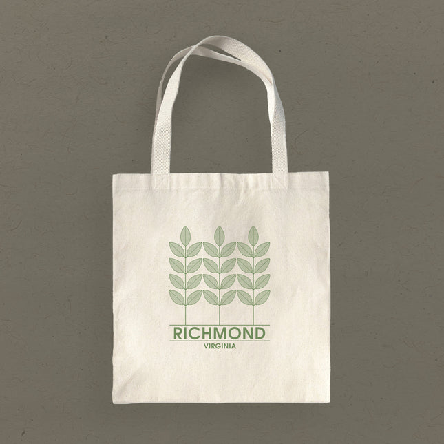 Three Plants City State - Custom Canvas Tote Bag