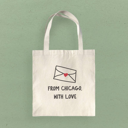 From City with Love - Custom Canvas Tote Bag