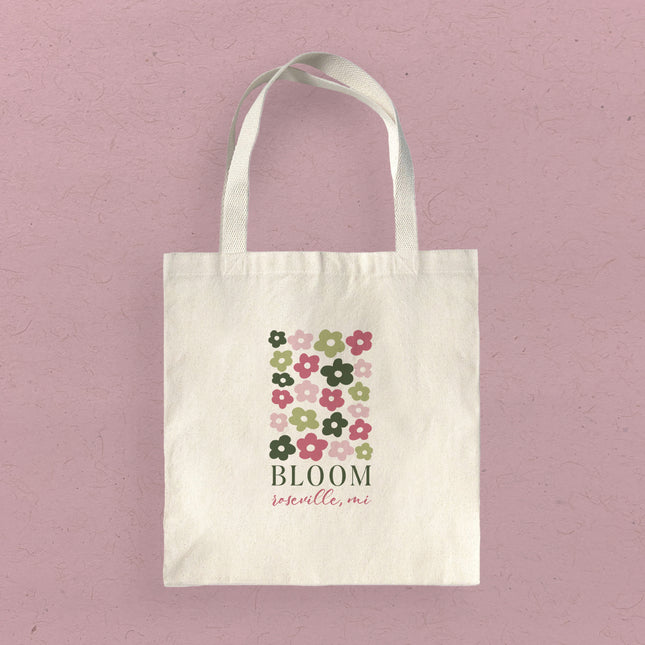 Bloom - Custom Canvas Tote Bag