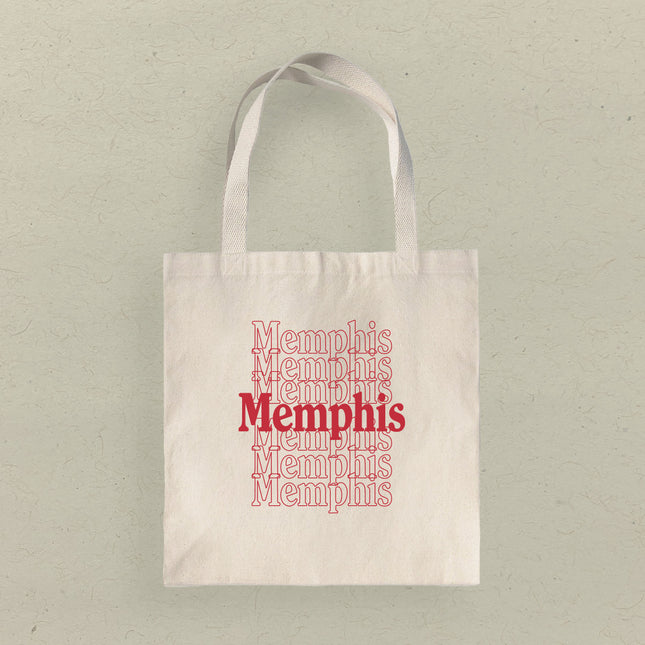 Retro Repeats - Custom Canvas Tote Bag