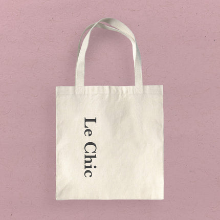 Le Chic - Canvas Tote Bag